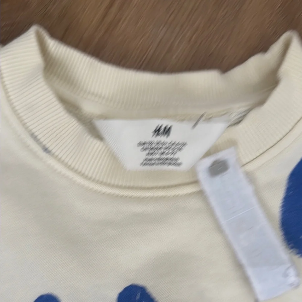 Blue and White Kids Sweat Suit with Dog Print - Picture 2 of 3